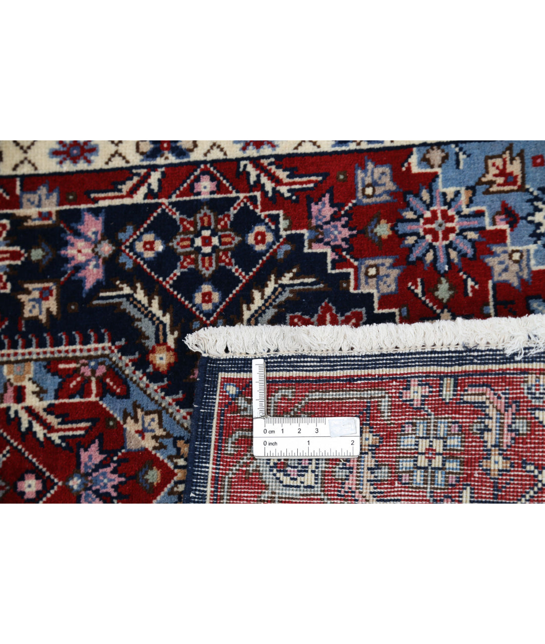 Heritage 2'0'' X 3'0'' Hand-Knotted Wool Rug 2'0'' x 3'0'' (60 X 90) / Blue / Red