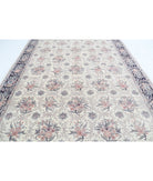 Heritage 9'0'' X 11'9'' Hand-Knotted Wool Rug 9'0'' x 11'9'' (270 X 353) / Ivory / Blue