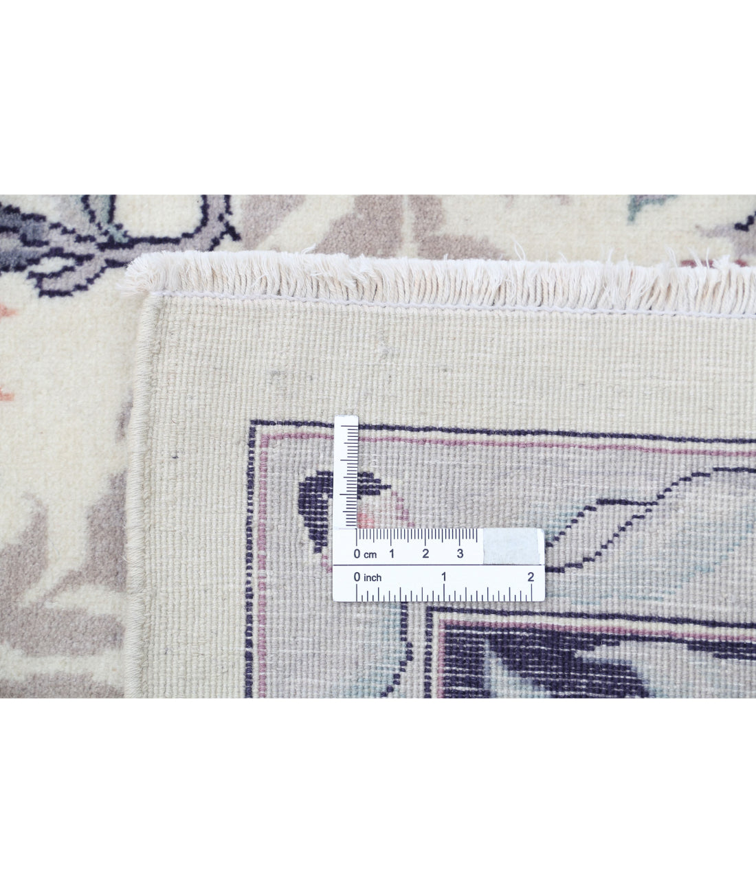 Heritage 9'0'' X 11'9'' Hand-Knotted Wool Rug 9'0'' x 11'9'' (270 X 353) / Ivory / Blue
