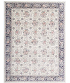 Heritage 9'0'' X 11'9'' Hand-Knotted Wool Rug 9'0'' x 11'9'' (270 X 353) / Ivory / Blue