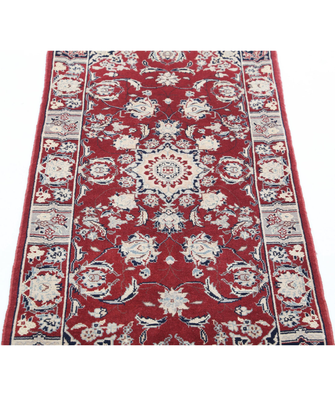 Heritage 2'0'' X 4'2'' Hand-Knotted Wool Rug 2'0'' x 4'2'' (60 X 125) / Red / Ivory