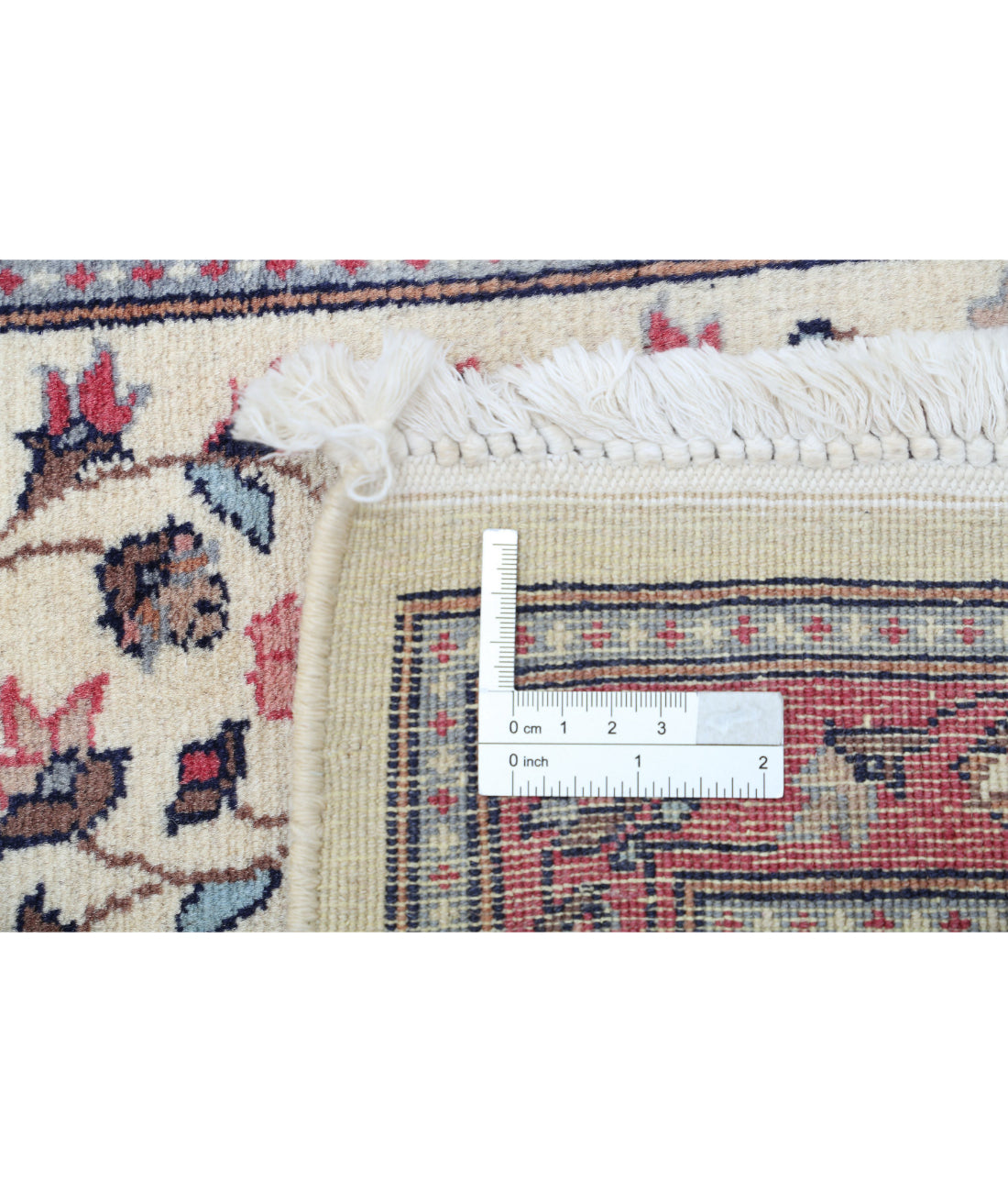 Heritage 2'1'' X 3'1'' Hand-Knotted Wool Rug 2'1'' x 3'1'' (63 X 93) / Ivory / Red