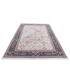 Heritage 6'1'' X 9'2'' Hand-Knotted Wool Rug 6'1'' x 9'2'' (183 X 275) / Ivory / Blue