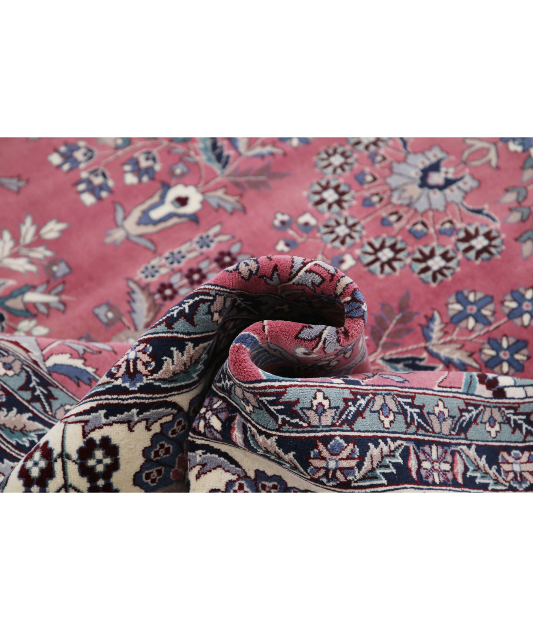 Heritage 8'2'' X 10'2'' Hand-Knotted Wool Rug 8'2'' x 10'2'' (245 X 305) / Pink / Ivory