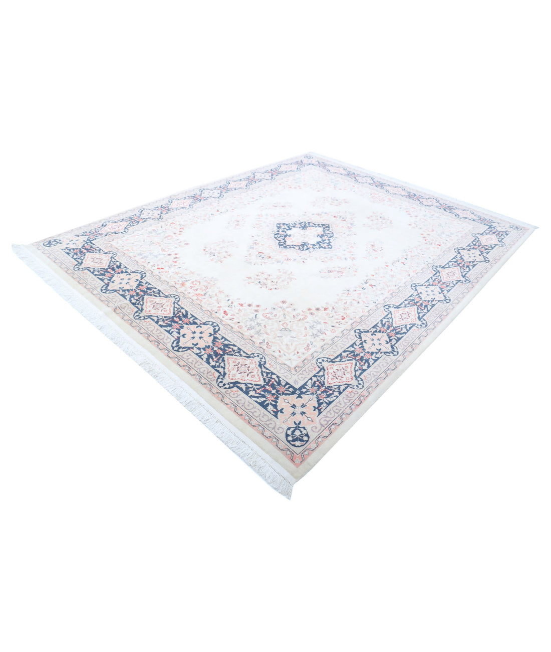 Heritage 8'1'' X 10'0'' Hand-Knotted Wool Rug 8'1'' x 10'0'' (243 X 300) / Ivory / Black