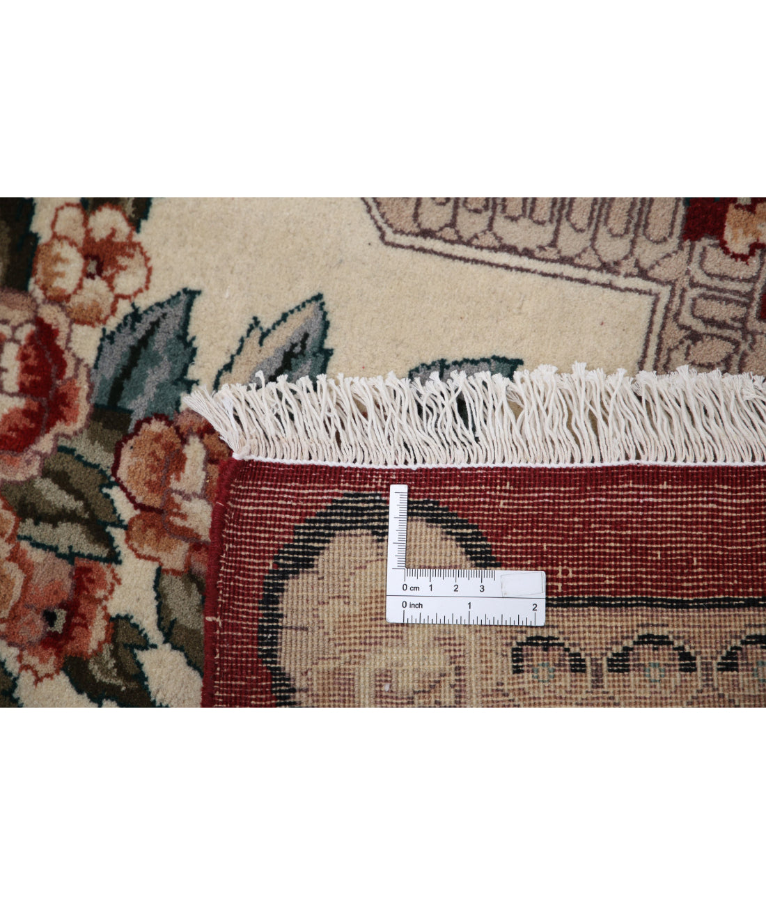 Heritage 3'10'' X 5'8'' Hand-Knotted Wool Rug 3'10'' x 5'8'' (115 X 170) / Red / Ivory