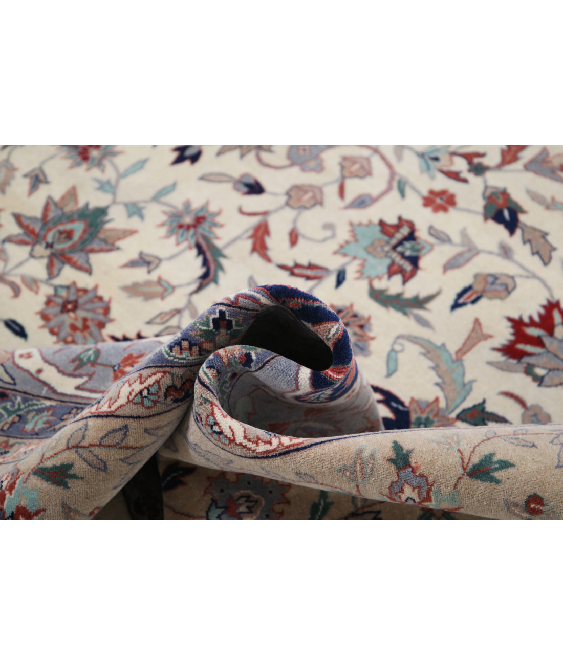 Heritage 10'3'' X 13'11'' Hand-Knotted Wool Rug 10'3'' x 13'11'' (308 X 418) / Ivory / Taupe