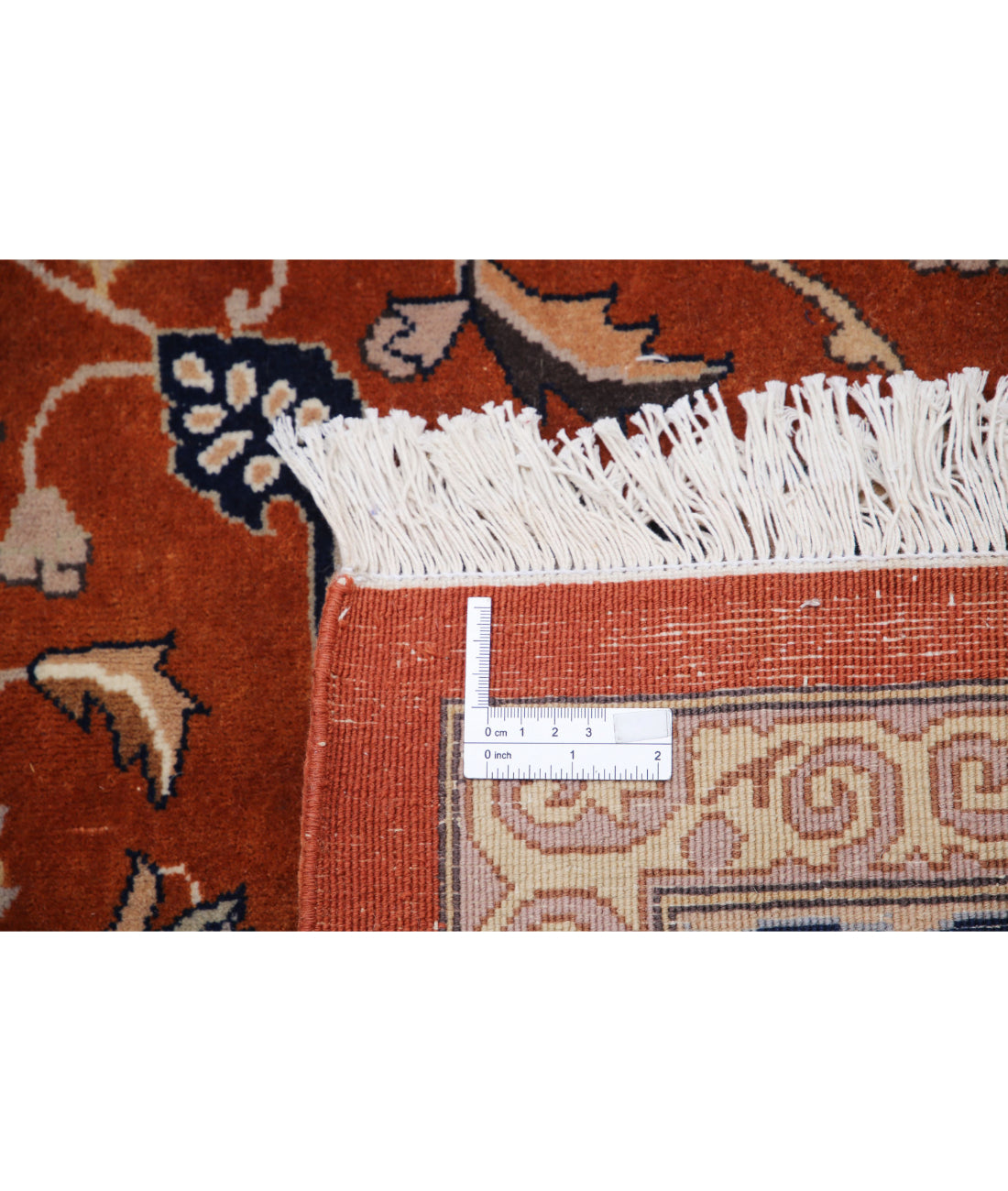 Heritage 10'2'' X 13'11'' Hand-Knotted Wool Rug 10'2'' x 13'11'' (305 X 418) / Rust / Ivory