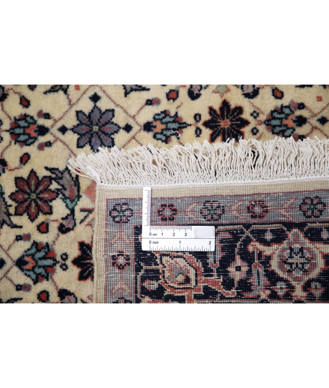 Heritage 2'7'' X 7'11'' Hand-Knotted Wool Rug 2'7'' x 7'11'' (78 X 238) / Ivory / Blue