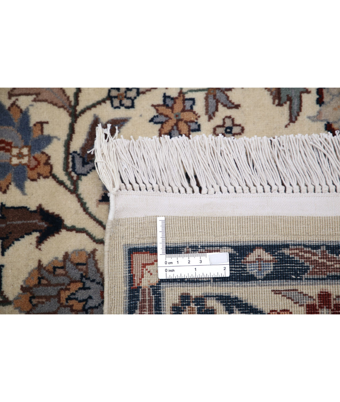 Heritage 6'0'' X 8'11'' Hand-Knotted Wool Rug 6'0'' x 8'11'' (180 X 268) / Ivory / Brown