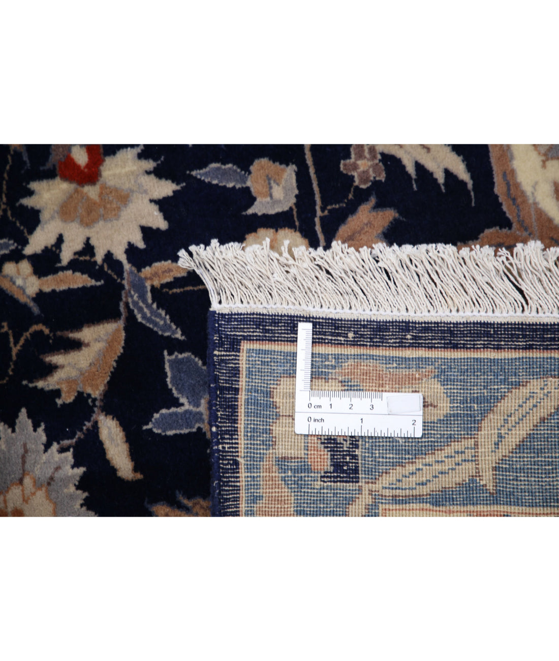 Heritage 5'11'' X 6'3'' Hand-Knotted Wool Rug 5'11'' x 6'3'' (178 X 188) / Blue / Ivory