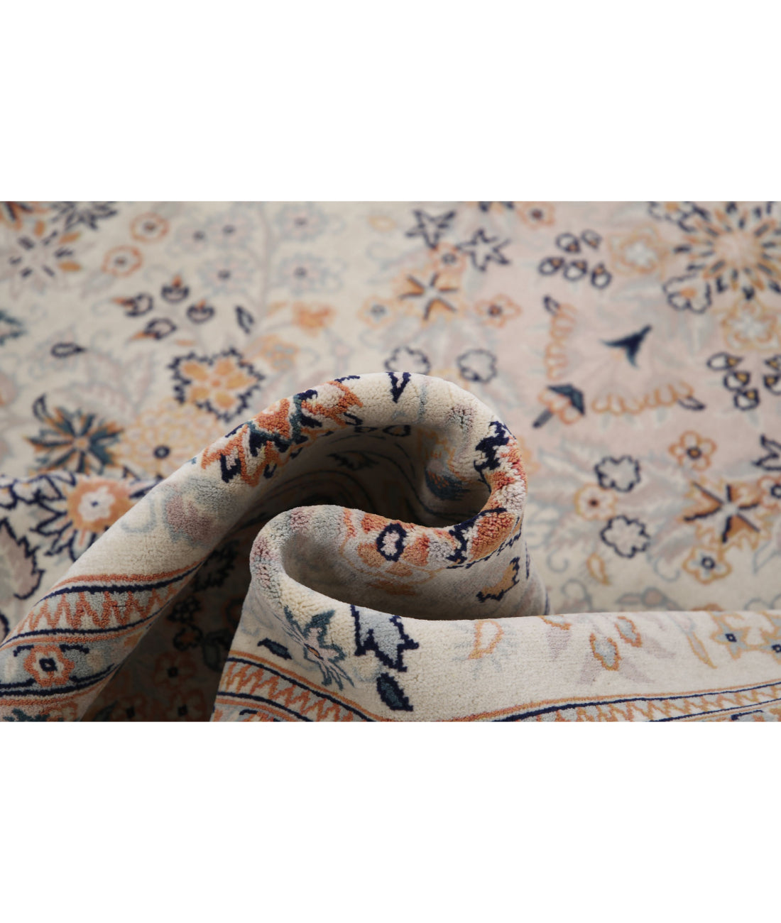 Heritage 6'0'' X 9'0'' Hand-Knotted Wool Rug 6'0'' x 9'0'' (180 X 270) / Ivory / Taupe