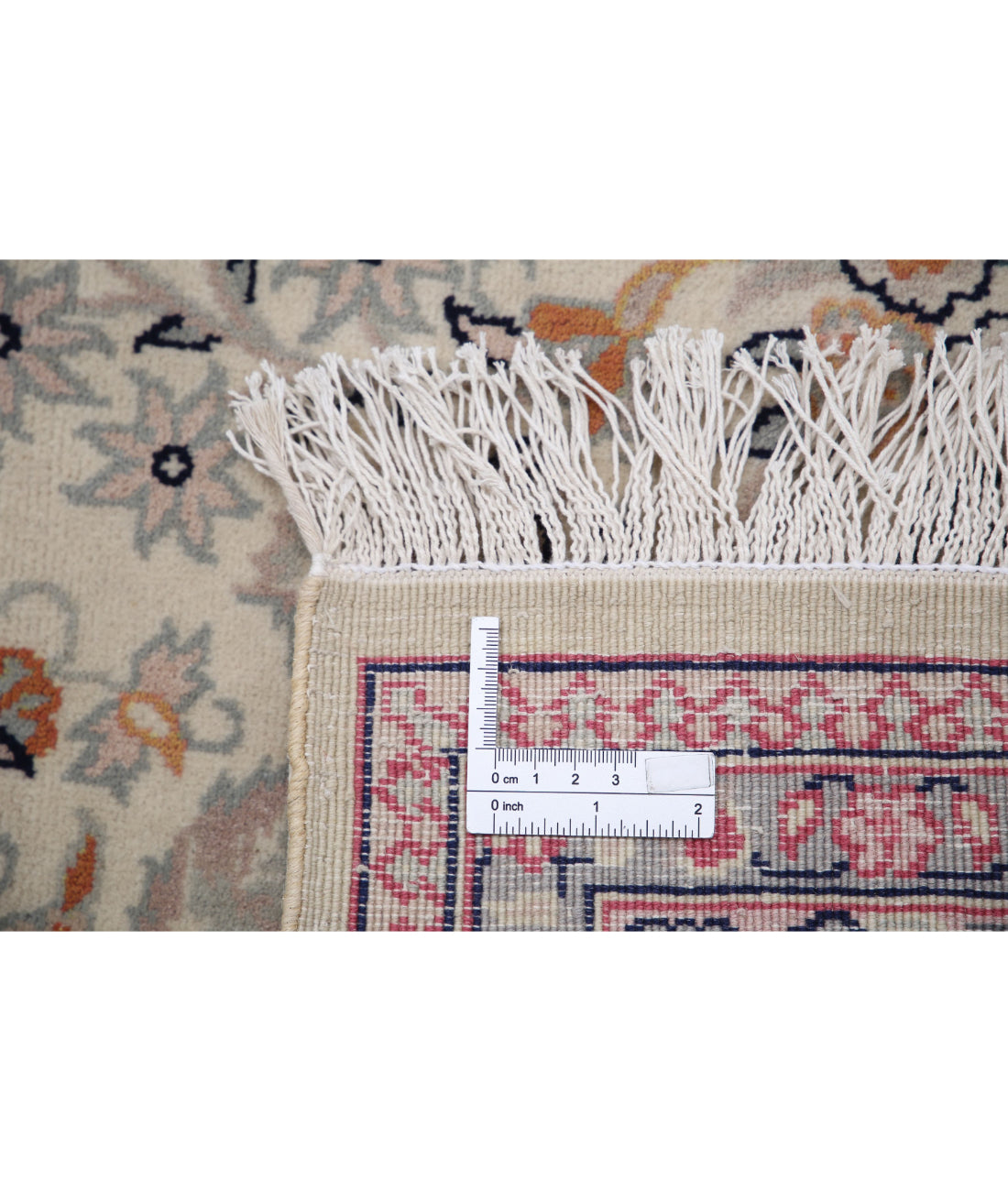 Heritage 6'0'' X 9'0'' Hand-Knotted Wool Rug 6'0'' x 9'0'' (180 X 270) / Ivory / Taupe