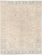 Heriz 9' 10" X 12' 5" Hand-Knotted Wool Rug 9' 10" X 12' 5" (300 X 378) / Taupe / Grey