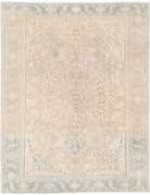 Heriz 9' 10" X 12' 5" Hand-Knotted Wool Rug 9' 10" X 12' 5" (300 X 378) / Taupe / Grey