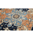 Heriz 10'1'' X 13'0'' Hand-Knotted Wool Rug 10'1'' x 13'0'' (303 X 390) / Blue / Rust