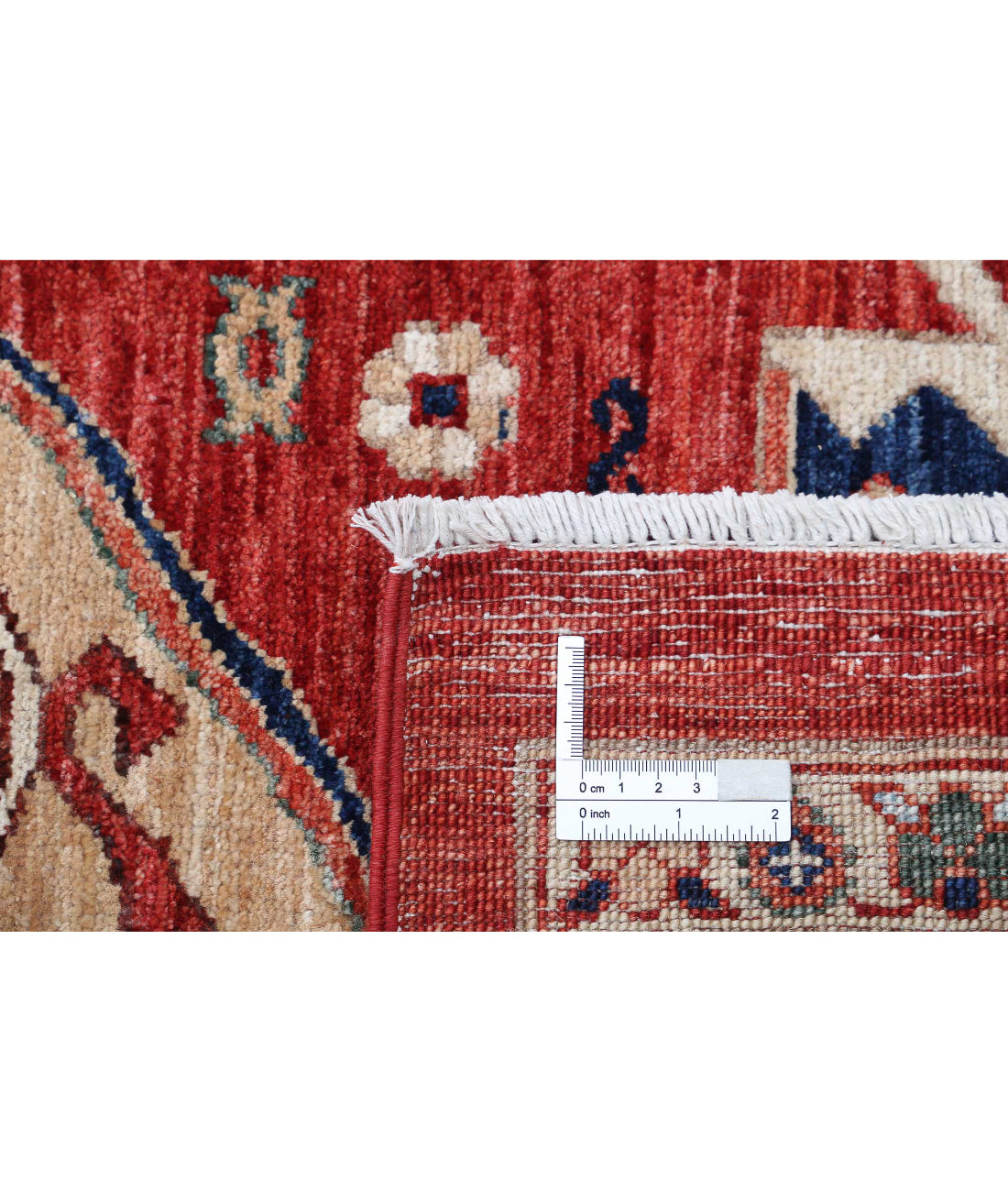 Heriz 10'0'' X 13'0'' Hand-Knotted Wool Rug 10'0'' x 13'0'' (300 X 390) / Red / Blue