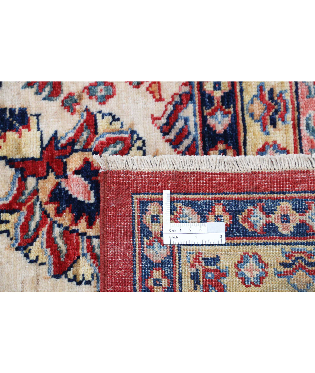 Heriz 14'2'' X 15'2'' Hand-Knotted Wool Rug 14'2'' x 15'2'' (425 X 455) / Red / Blue