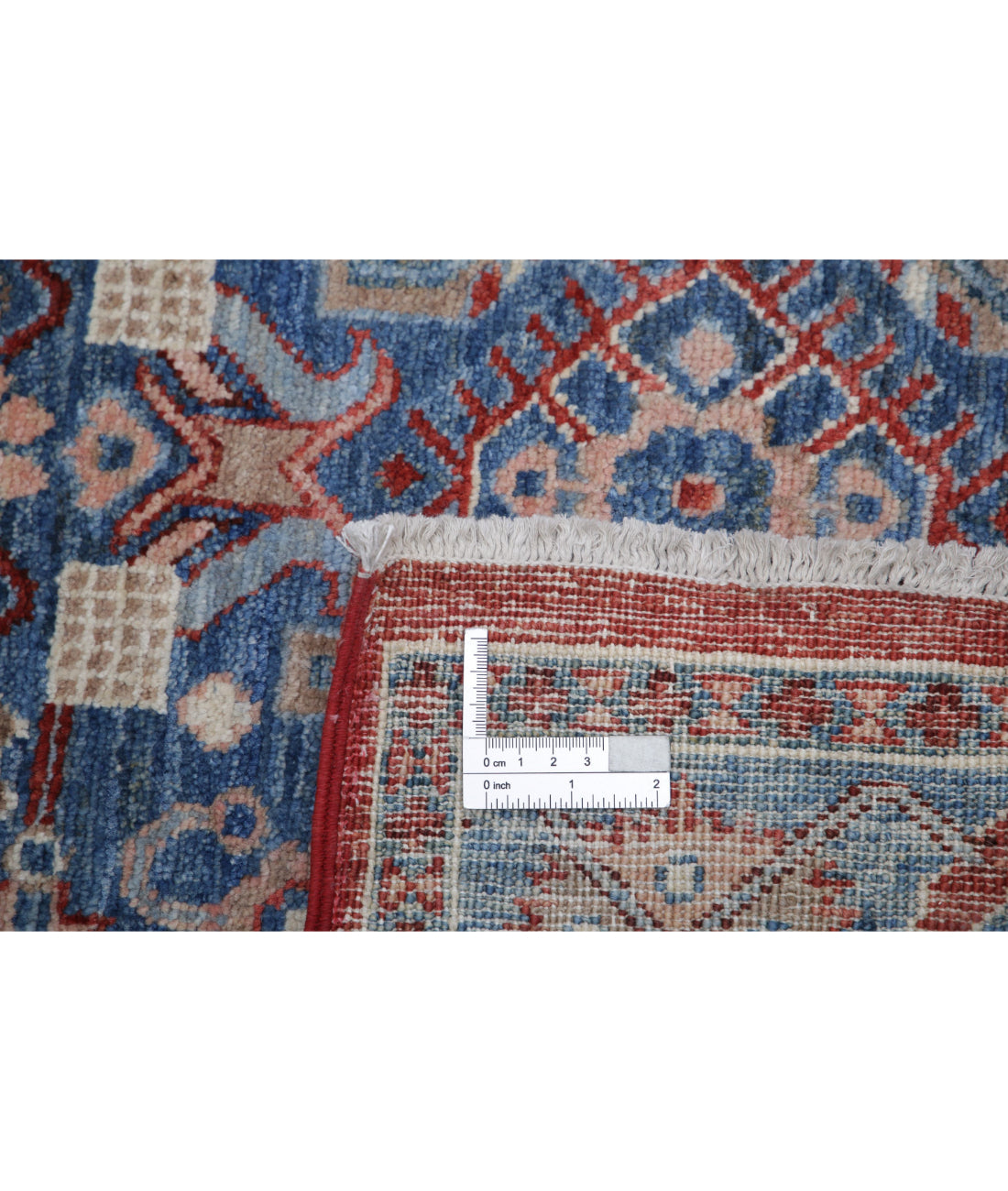 Heriz 3'8'' X 6'2'' Hand-Knotted Wool Rug 3'8'' x 6'2'' (110 X 185) / Red / Blue