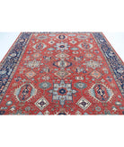 Heriz 9'0'' X 12'4'' Hand-Knotted Wool Rug 9'0'' x 12'4'' (270 X 370) / Red / Blue