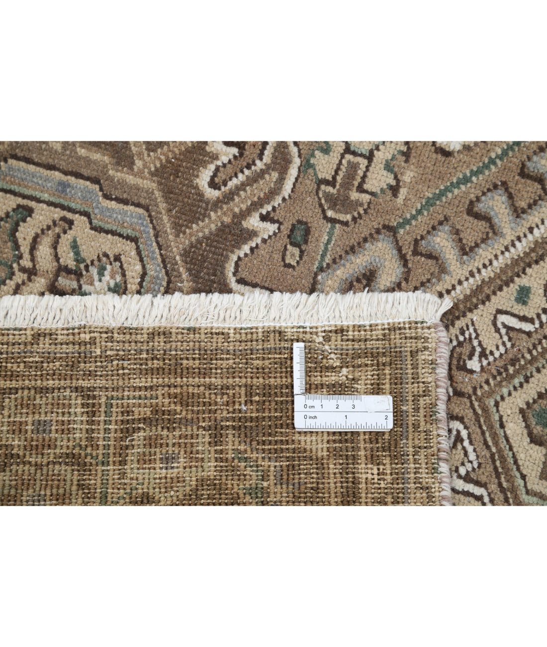 Heriz 7'11'' X 10'8'' Hand-Knotted Wool Rug 7'11'' x 10'8'' (238 X 320) / Taupe / Taupe