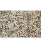 Heriz 6'10'' X 8'4'' Hand-Knotted Wool Rug 6'10'' x 8'4'' (205 X 250) / Ivory / Grey
