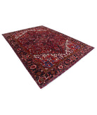 Heriz 8'1'' X 11'2'' Hand-Knotted Wool Rug 8'1'' x 11'2'' (243 X 335) / Red / Blue