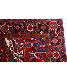 Heriz 8'1'' X 11'2'' Hand-Knotted Wool Rug 8'1'' x 11'2'' (243 X 335) / Red / Blue