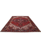 Heriz 8'11'' X 11'8'' Hand-Knotted Wool Rug 8'11'' x 11'8'' (268 X 350) / Red / Blue