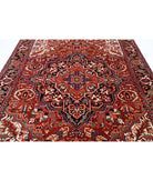 Heriz 7'9'' X 11'4'' Hand-Knotted Wool Rug 7'9'' x 11'4'' (233 X 340) / Rust / Blue