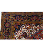 Heriz 8'2'' X 11'8'' Hand-Knotted Wool Rug 8'2'' x 11'8'' (245 X 350) / Rust / Blue