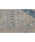 Heriz 9'6'' X 14'0'' Hand-Knotted Wool Rug 9'6'' x 14'0'' (285 X 420) / Blue / Pink