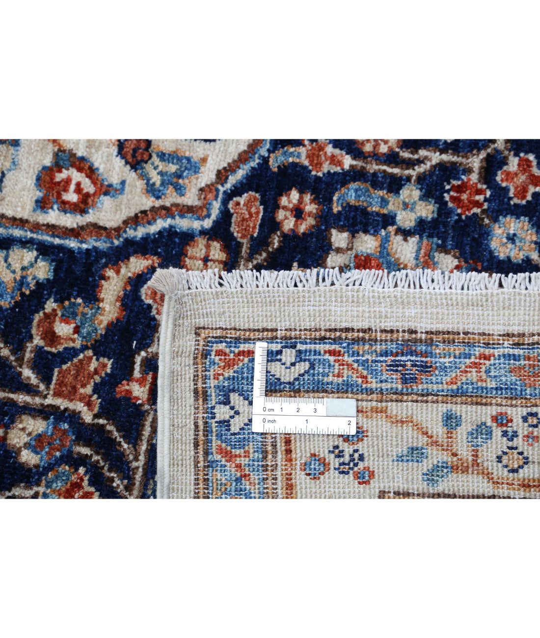 Heriz 7'10'' X 9'5'' Hand-Knotted Wool Rug 7'10'' x 9'5'' (235 X 283) / Ivory / Rust