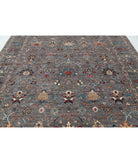 Jasmine 9'0'' X 12'3'' Hand-Knotted Wool Rug 9'0'' x 12'3'' (270 X 368) / Grey / Grey
