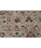 Jasmine 8'10'' X 12'1'' Hand-Knotted Wool Rug 8'10'' x 12'1'' (265 X 363) / Grey / Grey