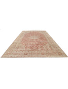 Josheghan 10' 3" X 16' 10" Hand-Knotted Wool Rug 10' 3" X 16' 10" (312 X 513) / Rust / Ivory