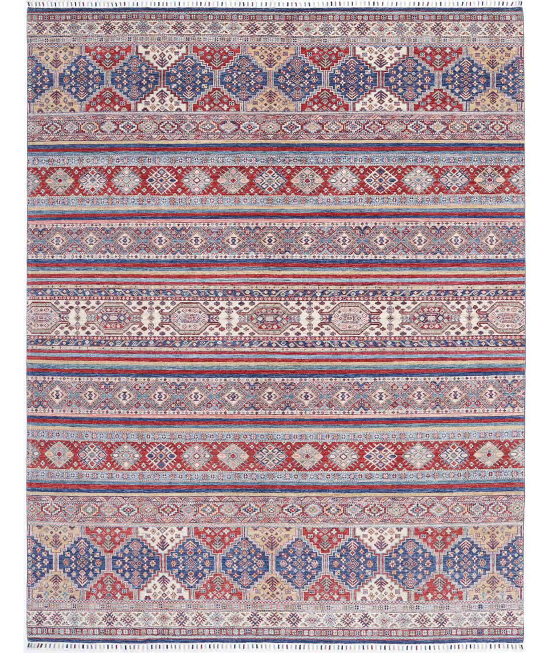 Khurjeen 8'10'' X 11'10'' Hand-Knotted Wool Rug 8'10'' x 11'10'' (265 X 355) / Multi / Multi