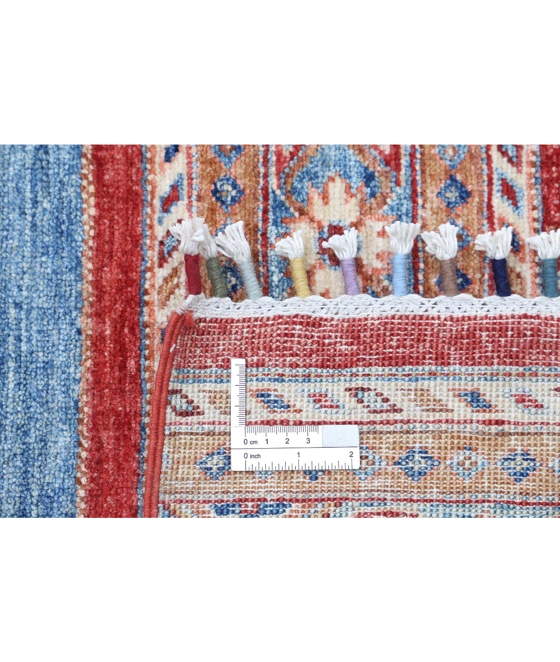 Khurjeen 6'6'' X 9'7'' Hand-Knotted Wool Rug 6'6'' x 9'7'' (195 X 288) / Multi / Red
