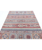 Khurjeen 5'4'' X 7'9'' Hand-Knotted Wool Rug 5'4'' x 7'9'' (160 X 233) / Multi / Blue