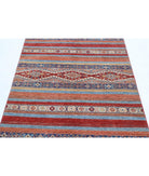 Khurjeen 4'1'' X 6'0'' Hand-Knotted Wool Rug 4'1'' x 6'0'' (123 X 180) / Multi / Multi