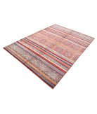Khurjeen 5'7'' X 7'6'' Hand-Knotted Wool Rug 5'7'' x 7'6'' (168 X 225) / Multi / Multi