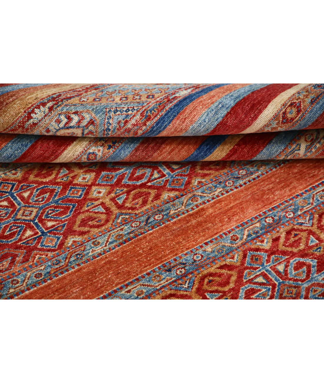 Khurjeen 5'7'' X 7'6'' Hand-Knotted Wool Rug 5'7'' x 7'6'' (168 X 225) / Multi / Multi