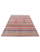 Khurjeen 5' 7" X 8' 1" Hand-Knotted Wool Rug 5' 7" X 8' 1" (170 X 246) / Multi / Multi