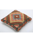 Pillows 1' 5" X 1' 5" Hand-Woven Wool Pillow 1' 5" X 1' 5" (43 X 43) / Multi / Multi