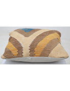 Pillows 1' 5" X 1' 5" Hand-Woven Wool Pillow 1' 5" X 1' 5" (43 X 43) / Multi / Multi