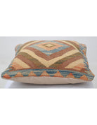 Pillows 1' 5" X 1' 5" Hand-Woven Wool Pillow 1' 5" X 1' 5" (43 X 43) / Multi / Multi