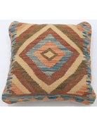 Pillows 1' 5" X 1' 5" Hand-Woven Wool Pillow 1' 5" X 1' 5" (43 X 43) / Multi / Multi