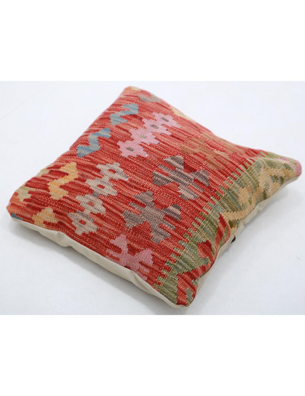 Pillows 1' 5" X 1' 5" Hand-Woven Wool Pillow 1' 5" X 1' 5" (43 X 43) / Multi / Multi