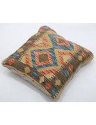 Pillows 1' 5" X 1' 5" Hand-Woven Wool Pillow 1' 5" X 1' 5" (43 X 43) / Multi / Multi