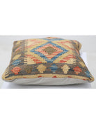 Pillows 1' 5" X 1' 5" Hand-Woven Wool Pillow 1' 5" X 1' 5" (43 X 43) / Multi / Multi